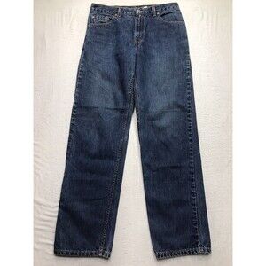 90s LEVIS 555 Jeans Women 10 Reg (32x32) Guys Fit Low Rise Boyfriend USA Made
